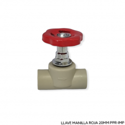 LLAVE PPR 20MM MANILLA ROJA