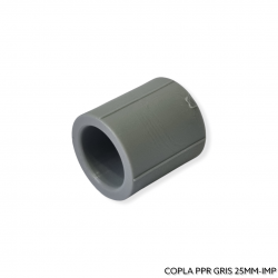 COPLA PPR 25MM GRIS