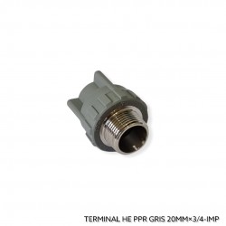 TERMINAL PPR 20MM x 3/4" HE...