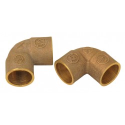 CODO BRONCE 1/2" SO-SO