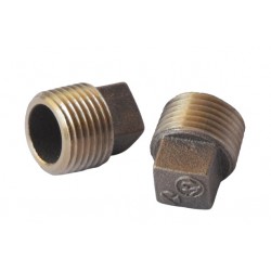 TAPON MACHO BRONCE 1/2" HE